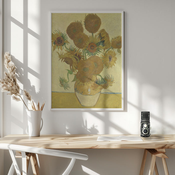 Sunflowers Framed Art Wall Decor