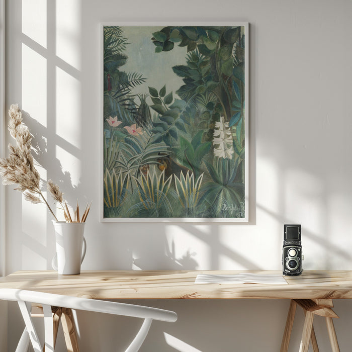 The Equatorial Jungle Framed Art Wall Decor