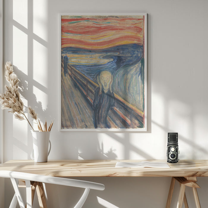 Skriet - The Scream Framed Art Wall Decor