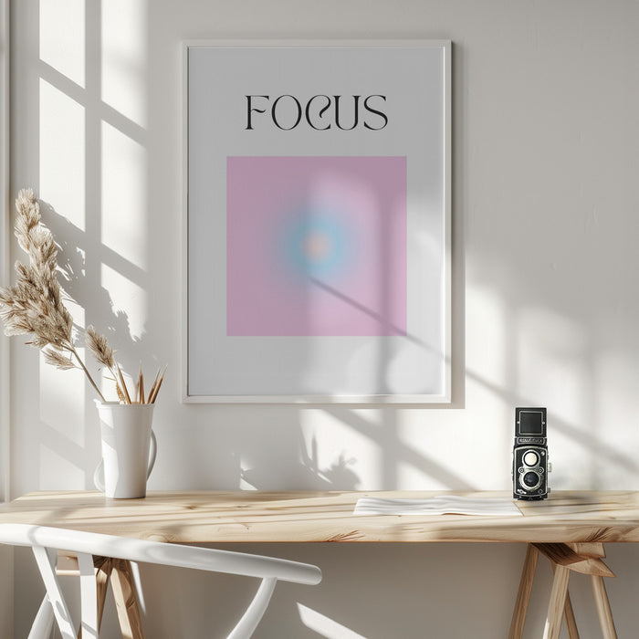 Motivational Aura Poster Framed Art Wall Decor