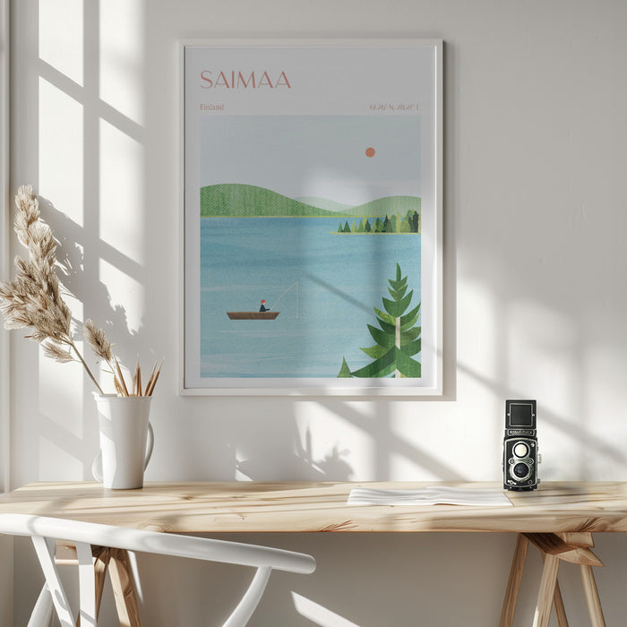 Lake Saimaa, Finland Framed Art Wall Decor