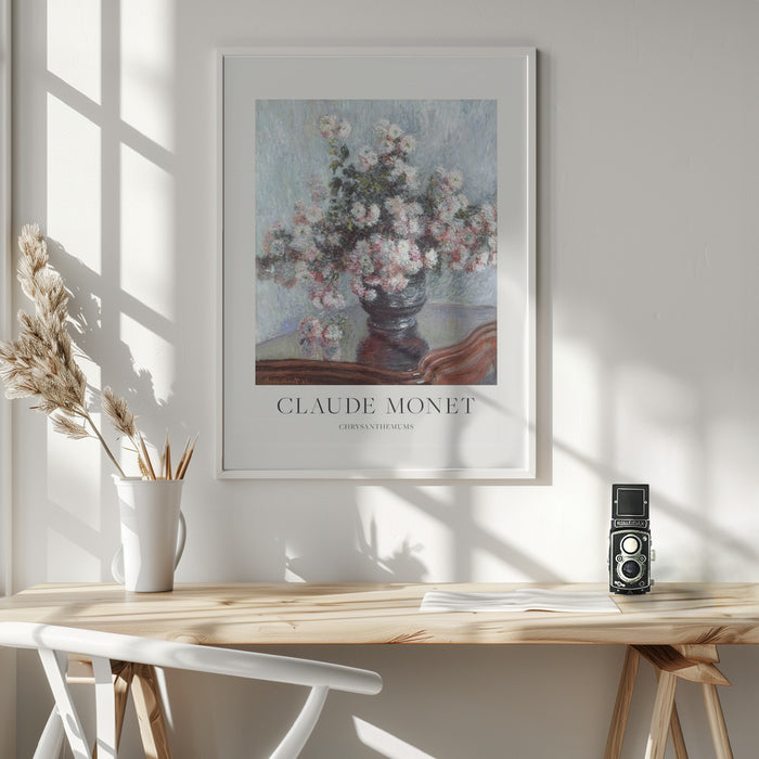 Chrysanthemums Framed Art Wall Decor