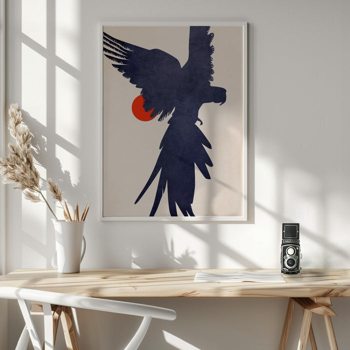 Parrot Framed Art Wall Decor