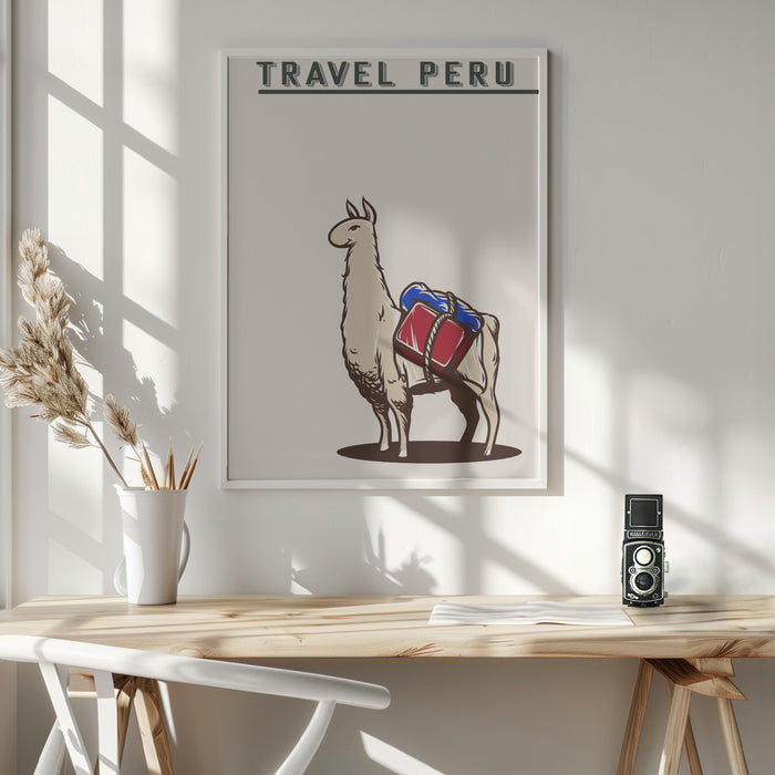 Travel Peru Framed Art Wall Decor