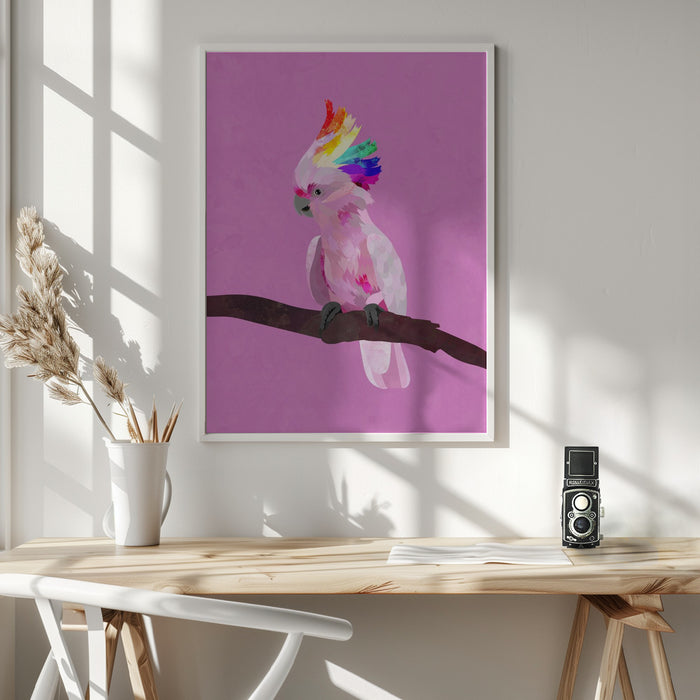 Pride Galah Framed Art Wall Decor