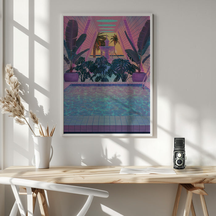 VaporPool Framed Art Wall Decor