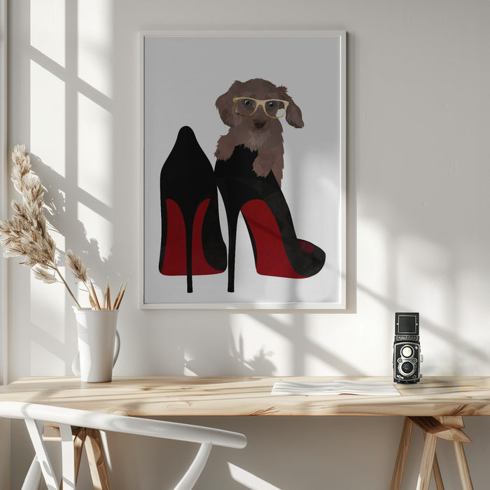 Daschand Shoe Framed Art Wall Decor