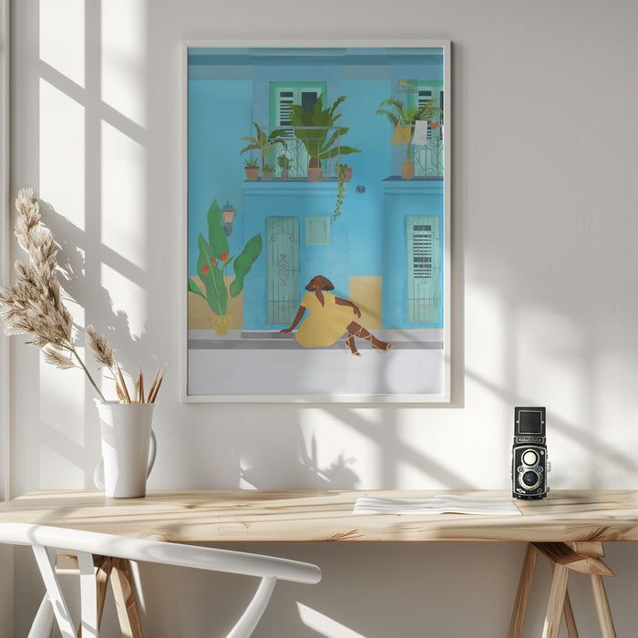 Cuba Framed Art Wall Decor