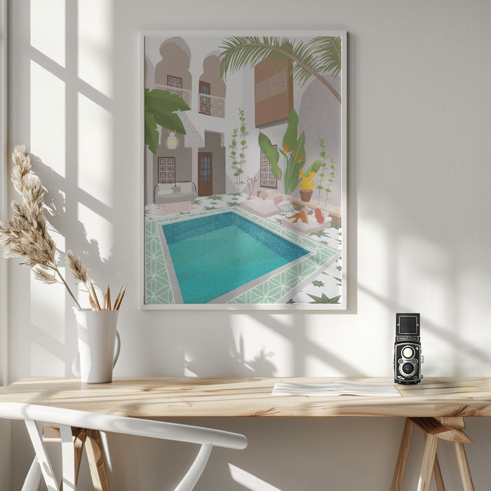 Riad Framed Art Wall Decor