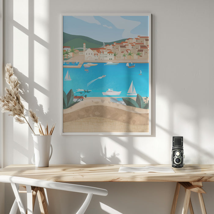 Hvar Framed Art Wall Decor