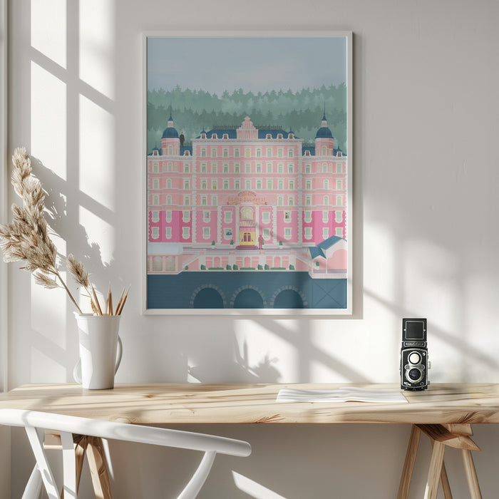 The Grand Budapest Hotel Framed Art Wall Decor