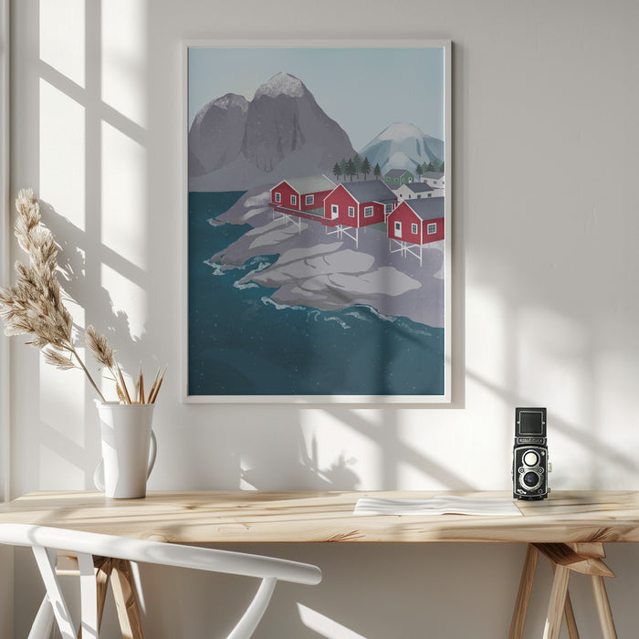 Norway Framed Art Wall Decor