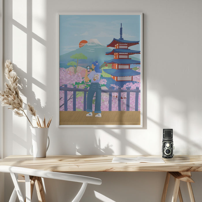 Japan Framed Art Wall Decor