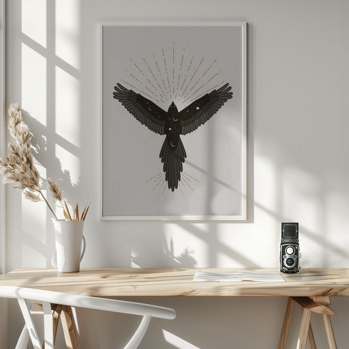 Spirit Bird Framed Art Wall Decor