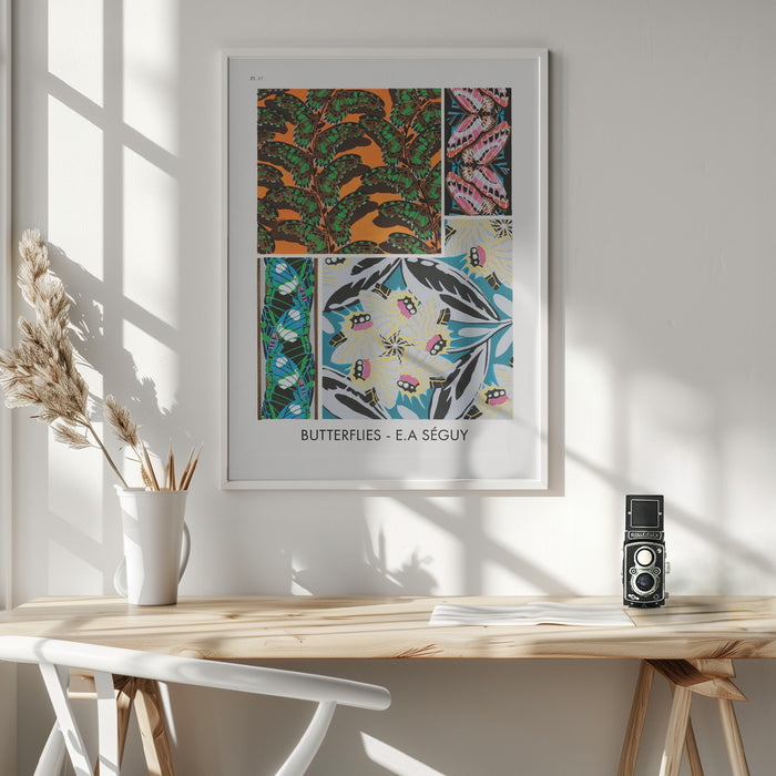 Butterflies 17 Framed Art Wall Decor