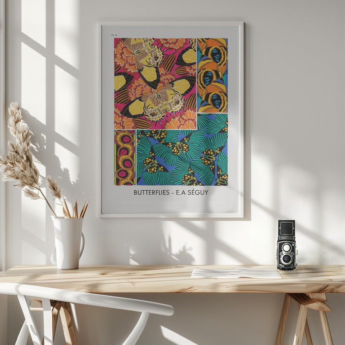 Butterflies 18 Framed Art Wall Decor