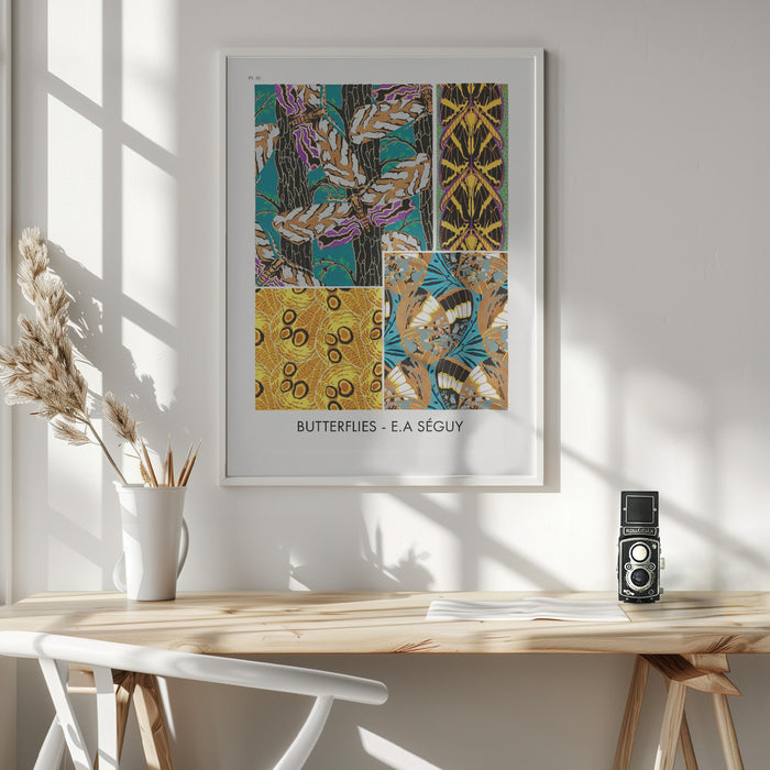 Butterflies 20 Framed Art Wall Decor