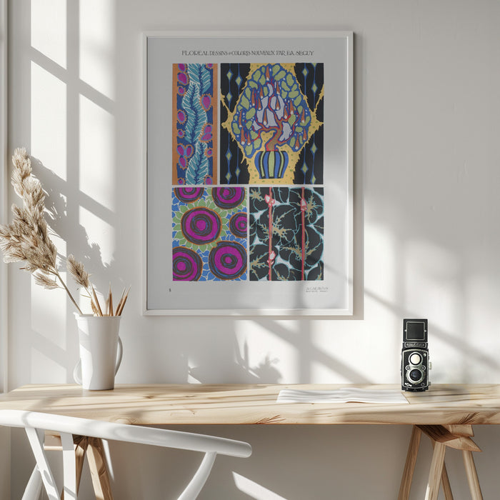 Pattern 05 Framed Art Wall Decor