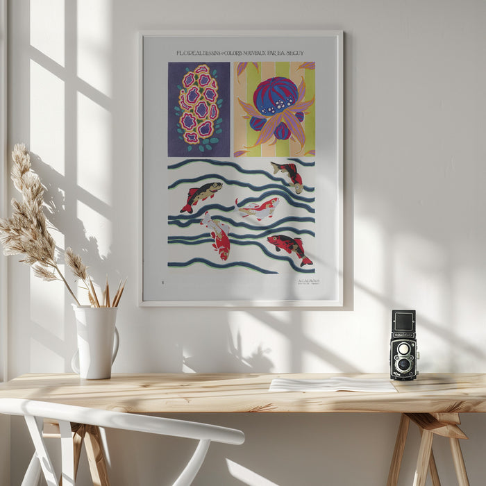 Pattern 06 Framed Art Wall Decor