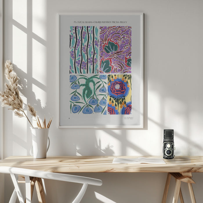 Pattern 09 Framed Art Wall Decor