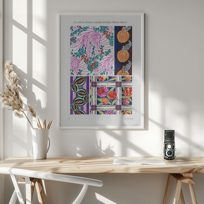 Pattern 11 Framed Art Wall Decor