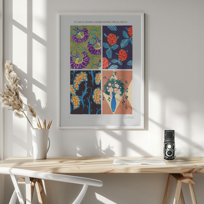 Patterns 7 Framed Art Wall Decor