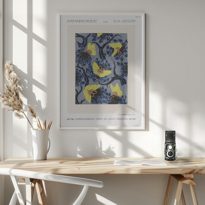 Samarkande 5 Framed Art Wall Decor