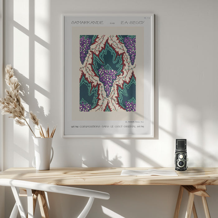 Samarkande 18 Framed Art Wall Decor