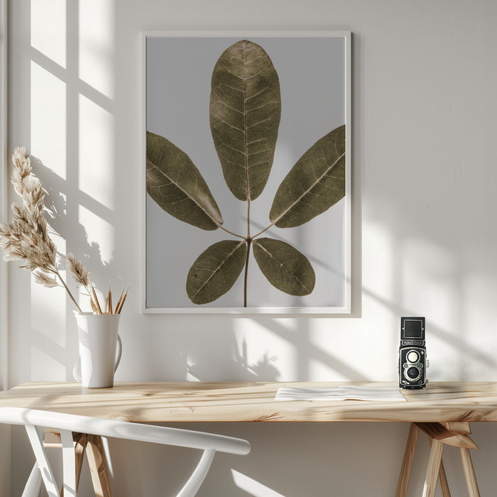 Autum Leaf Framed Art Wall Decor