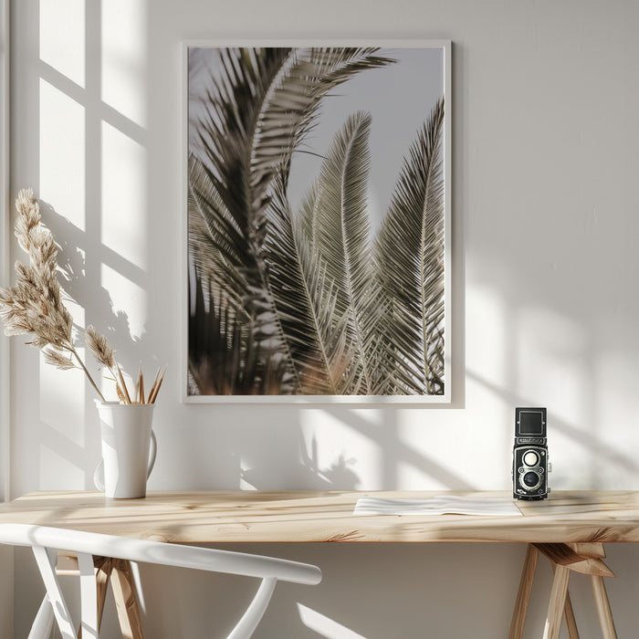 Palm Love Framed Art Wall Decor