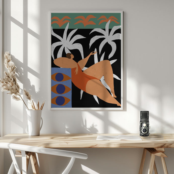 Lazing Framed Art Wall Decor