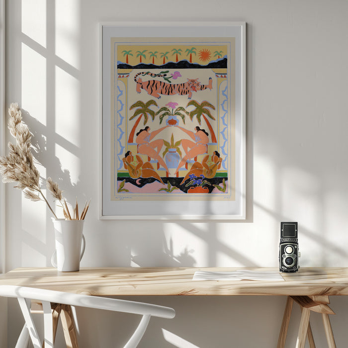 Tropicana Framed Art Wall Decor