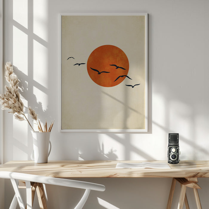 Dancing With the Sun Framed Art Wall Decor