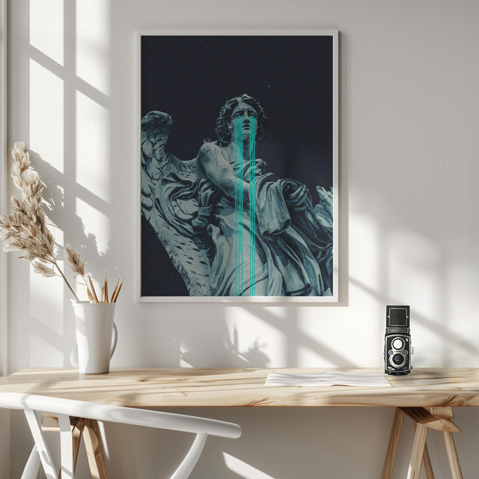 Angel Came Framed Art Wall Decor