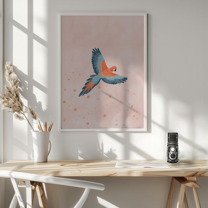 Fly With Me Framed Art Wall Decor