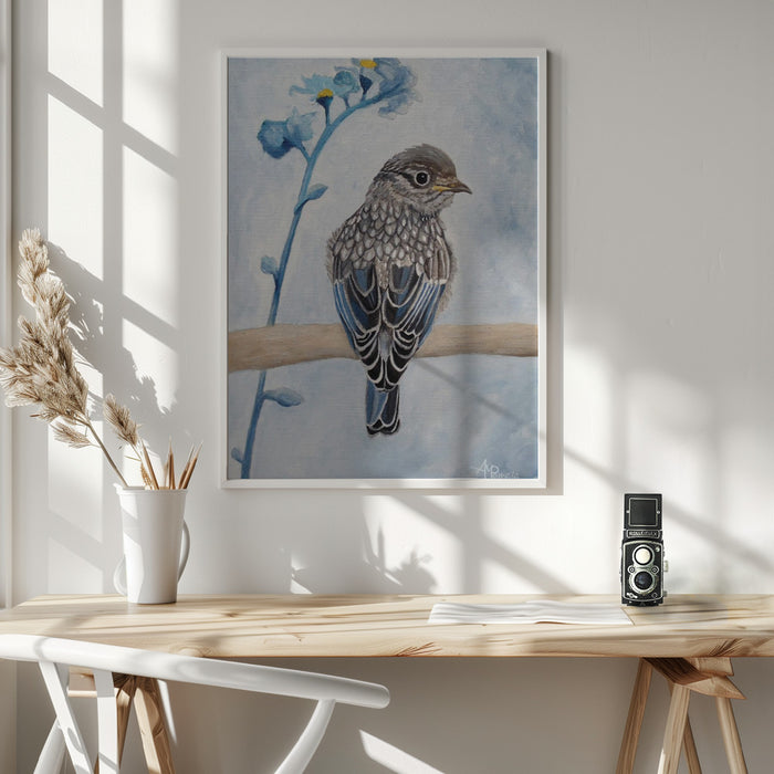 Perked and Perched Framed Art Wall Decor