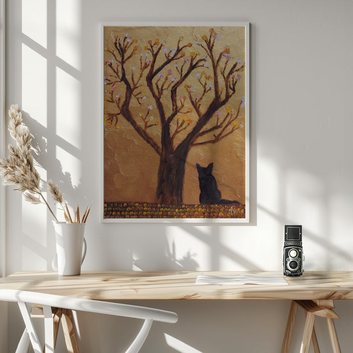 The Fox Tree Framed Art Wall Decor