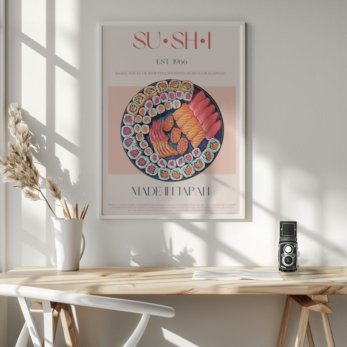 Sushi Framed Art Wall Decor