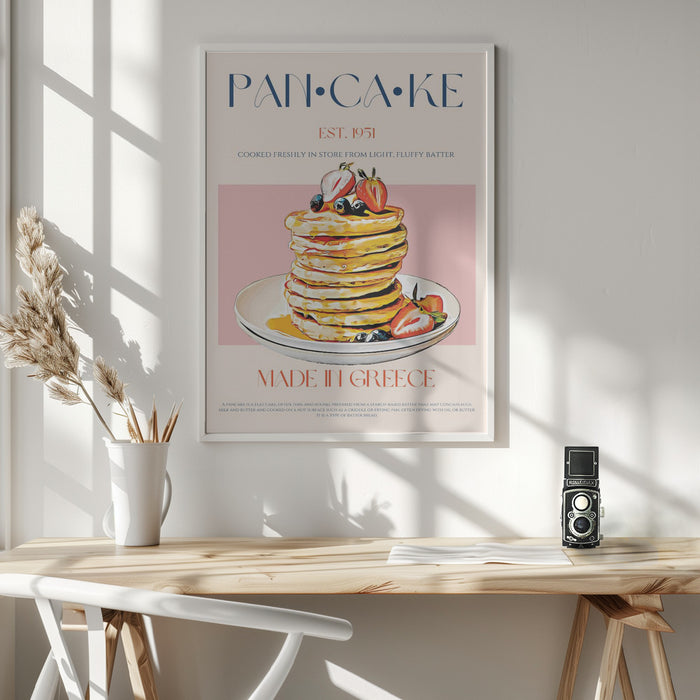 Pancake Framed Art Wall Decor