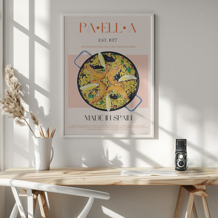 Paella Framed Art Wall Decor