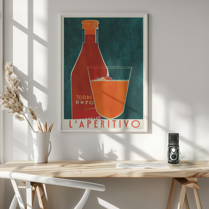 L&#039;aperitivo Framed Art Wall Decor