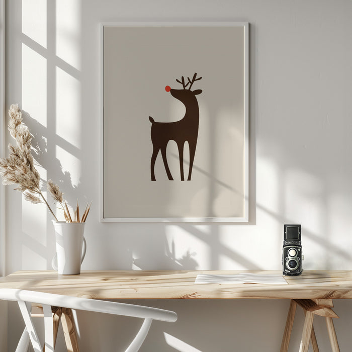 Little Rudoplh Framed Art Wall Decor