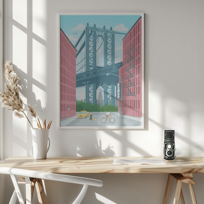 Dumbo, New York Framed Art Wall Decor