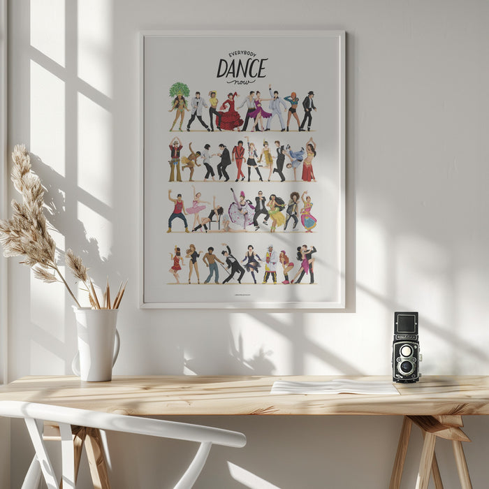 Everybody Dance Now Framed Art Wall Decor