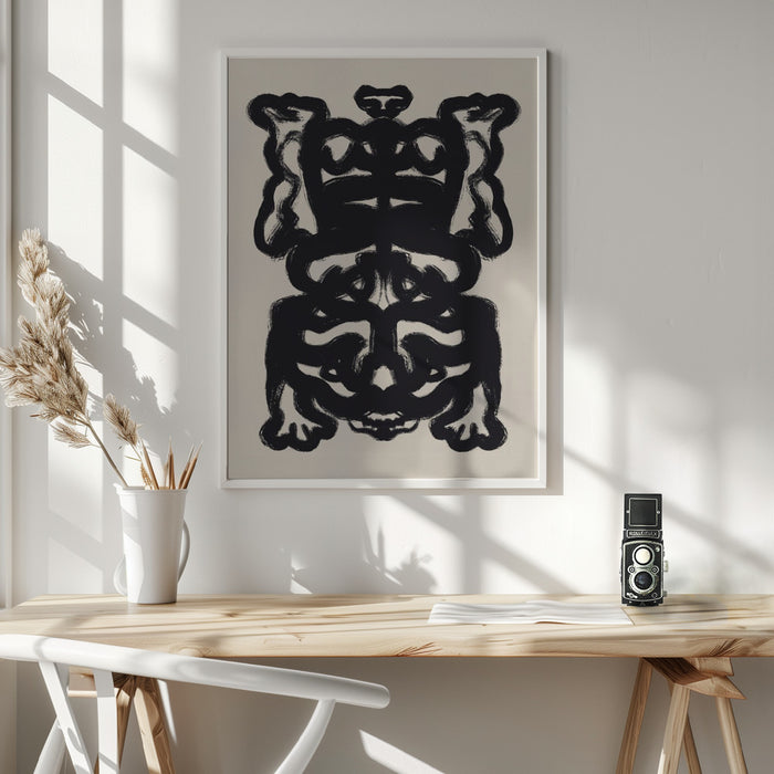 The Qilin Framed Art Wall Decor