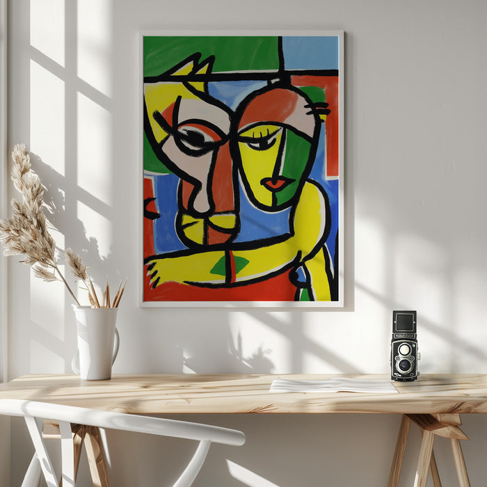 Horse racer Framed Art Wall Decor