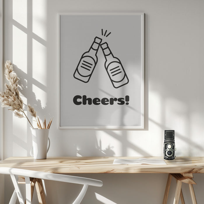 Cheers Framed Art Wall Decor