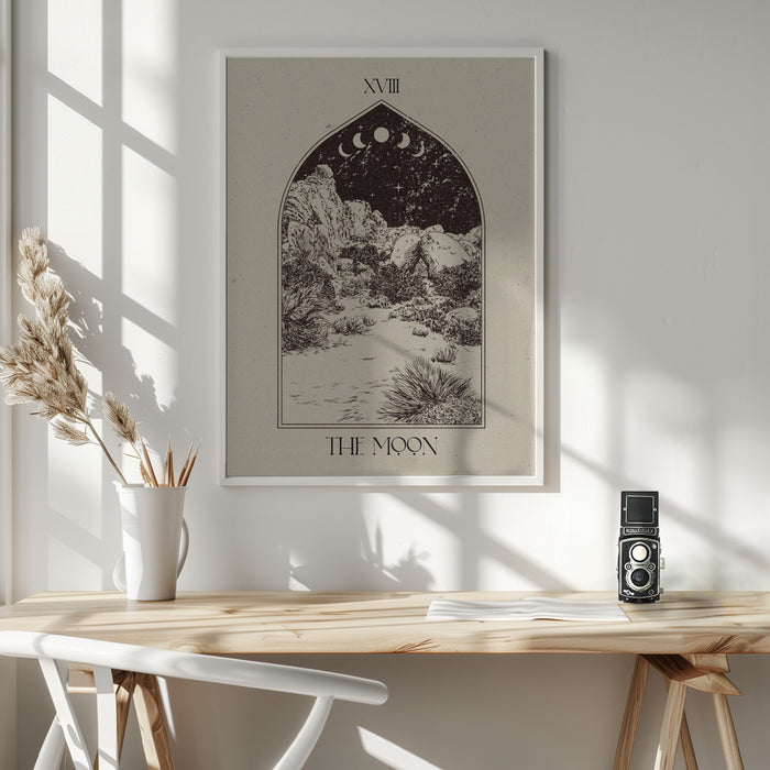 The Moon Framed Art Wall Decor