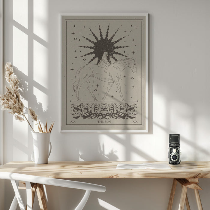 The Sun Framed Art Wall Decor