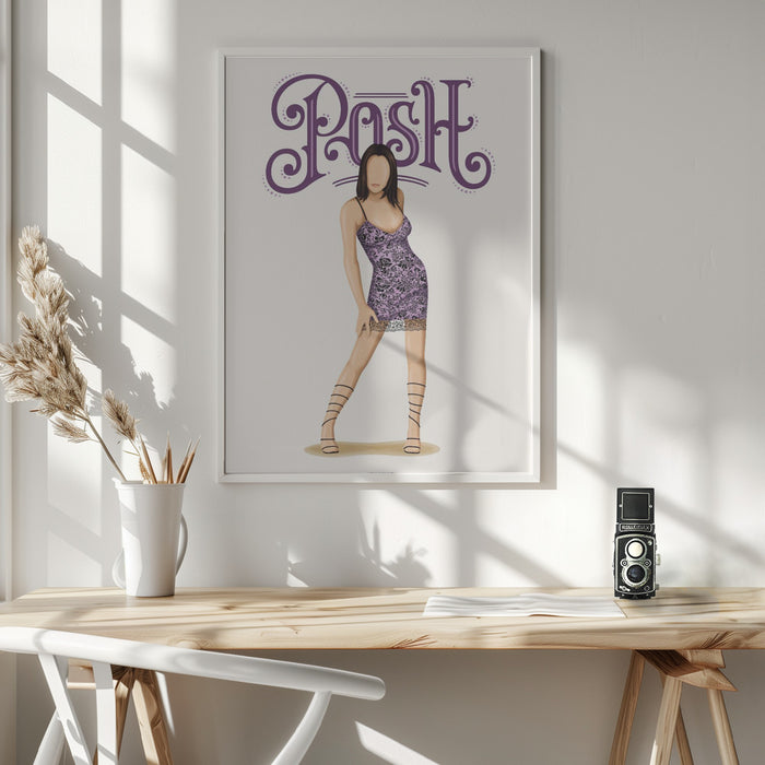 Posh Spice Framed Art Wall Decor